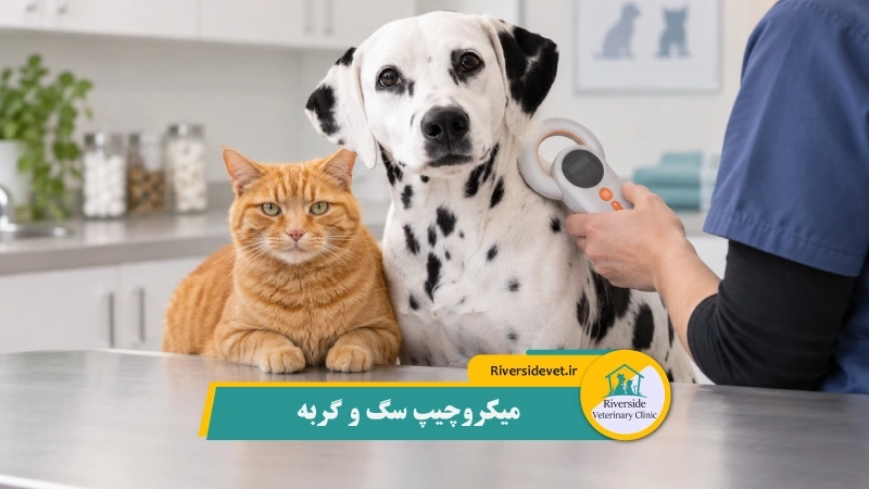 میکروچیپ سگ و گربه
