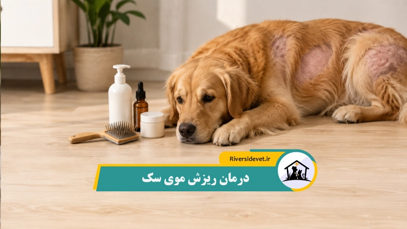 درمان ریزش موی سگ